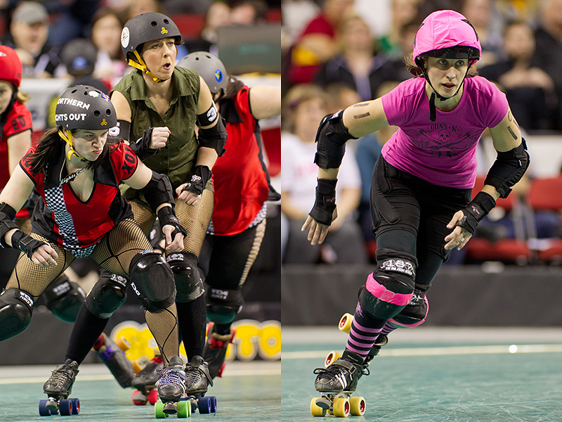 Forget Drew Berrymore and Ellen Page - the real roller derby queens