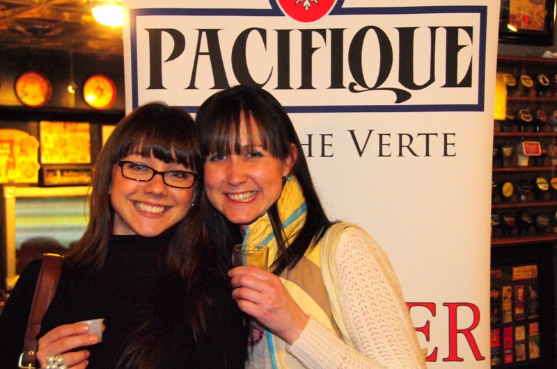 Last night lovers of chocolate, booze, and each other, showed up for