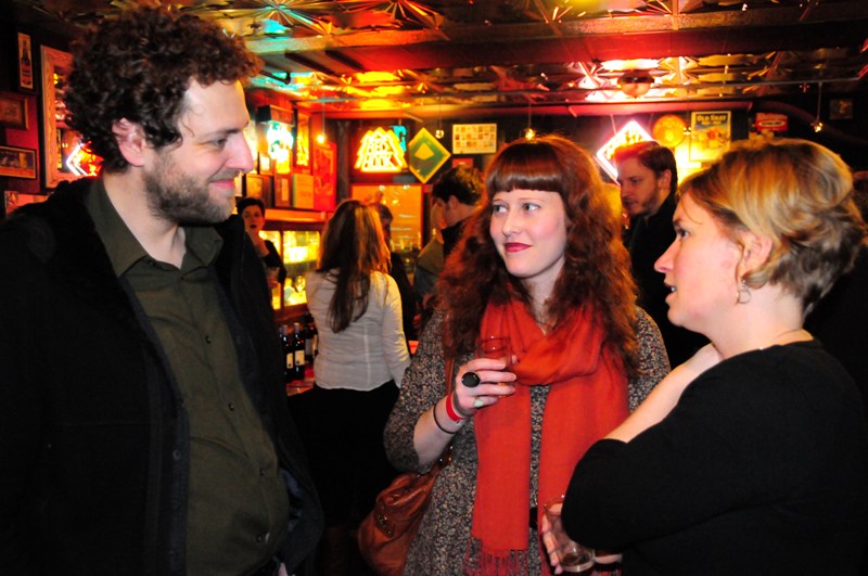 Last night lovers of chocolate, booze, and each other, showed up for