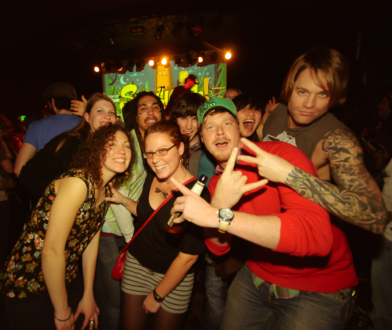 The Sasquatch! 2011 Launch Party took place on Feb. 6. The Thermals,