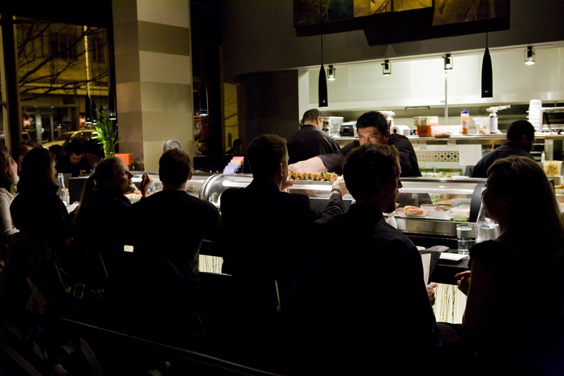 If you're lucky you may find a space at the bar.