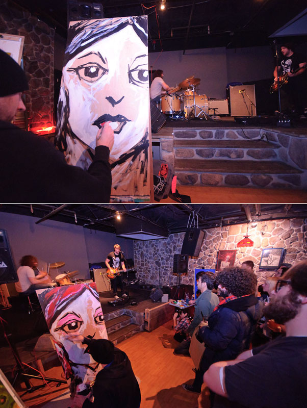 Last night's Happy Hour for Hope at Highline Bar was a huge