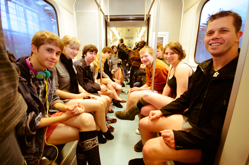 If you happened to be on the light rail Sunday afternoon you