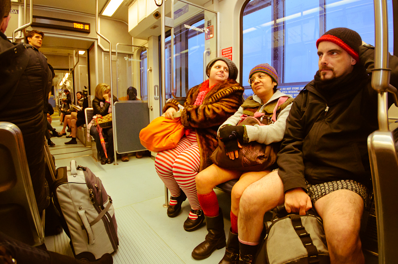 If you happened to be on the light rail Sunday afternoon you