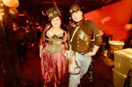 Devotees of the steampunk way o' life gathered together in SODO to