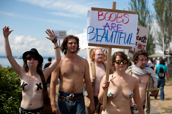 Hempfest in Seattle, Wash., on Sunday, August 22, 2010.  (Photo by Matthew Williams for The Seattle Weekly)
