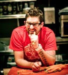 Chef Tyler Palagi of West Seattle superstar Spring Hill was one of the inked up chefs gracing us with his mug for our Kitchen Ink photo essay.