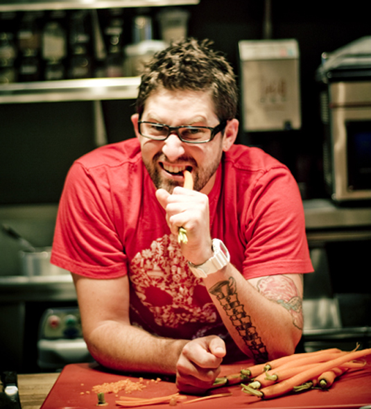 Chef Tyler Palagi of West Seattle superstar Spring Hill was one of the inked up chefs gracing us with his mug for our Kitchen Ink photo essay.