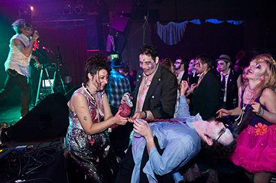 Prom is a right of passage you can never escape, even if you're dead. Neumo's hosted a pre-Halloween Zombie Prom for all of Seattle's undead who still had a skip in their step.