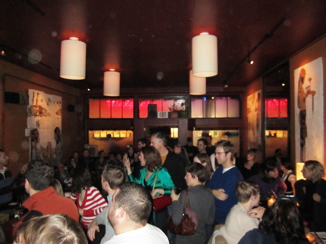 A whole lot of people got together last night to celebrate the