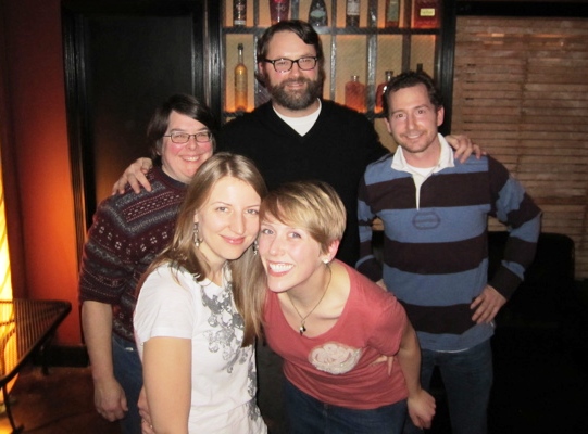 A whole lot of people got together last night to celebrate the