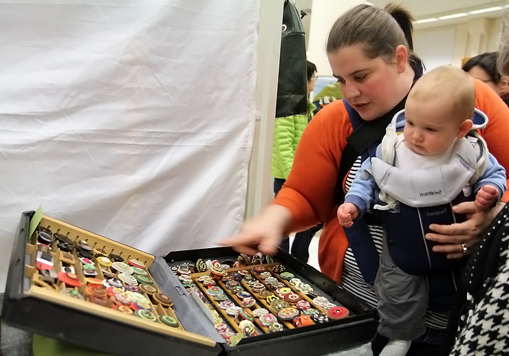 By now, Urban Craft Uprising has grown far beyond its humble beginnings. The first uprising had only 50 booths, but by 2008 the event had gained three times as many.