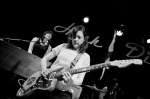 Rebecca Cole behind the keyboards and Mary Timony on guitar.