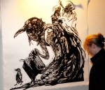 Woodblock and linoleum prints by Jameson Hubbard at Georgetown Arts and Cultural Center