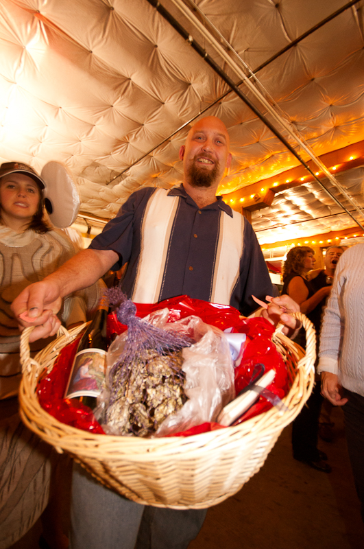 Proceeds from raffles went to the Puget Sound Restoration Fund.