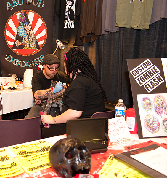 On Friday night Zombie Prom kicked off this weekend's inaugural ZomBcon convention.