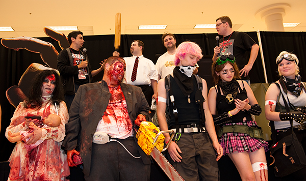 On Friday night Zombie Prom kicked off this weekend's inaugural ZomBcon convention.