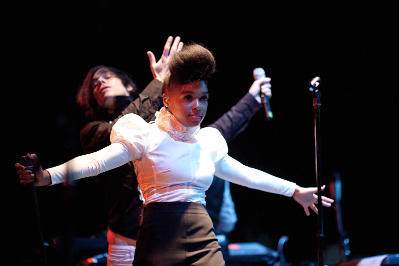 Of Montreal and Janelle Monae lit up the Paramount last night. Here's