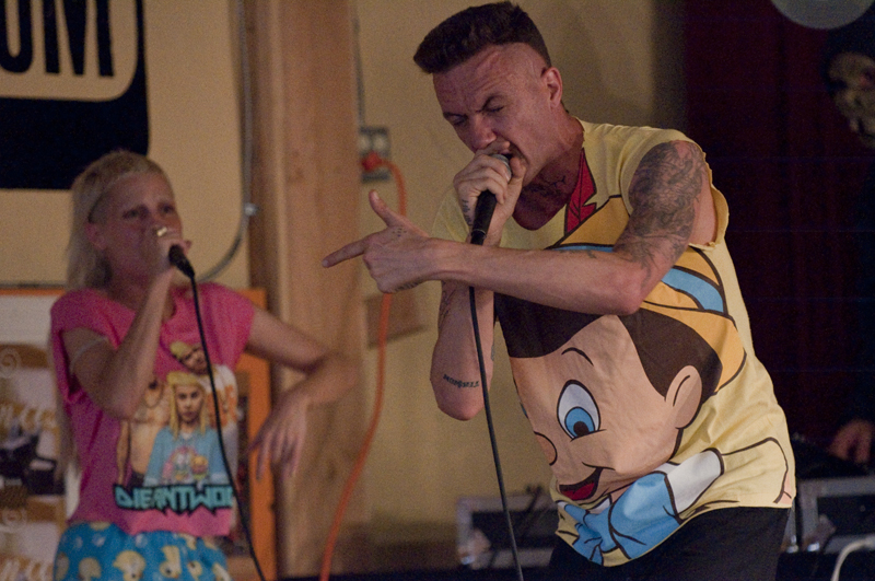 A massive crowd showed up yesterday for the South African band Die