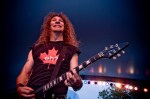 On Monday, Canadian metal band Anvil threw some hair around the stage