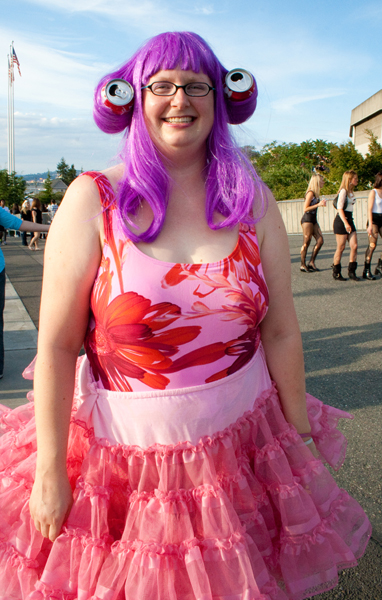 Lady Gaga performed at the Tacoma Dome this weekend and her Little