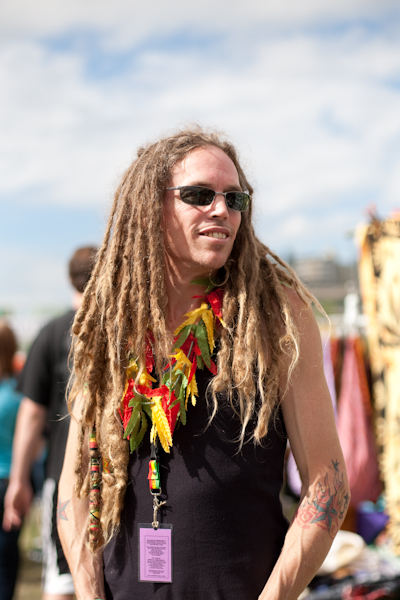 People gathered in Seattle for Hempfest on Sunday, August 22, 2010.  (Photo by Matthew Williams for The Seattle Weekly)