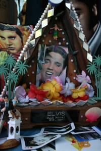 Fans of The King gathered last night at Cafe Racer and the