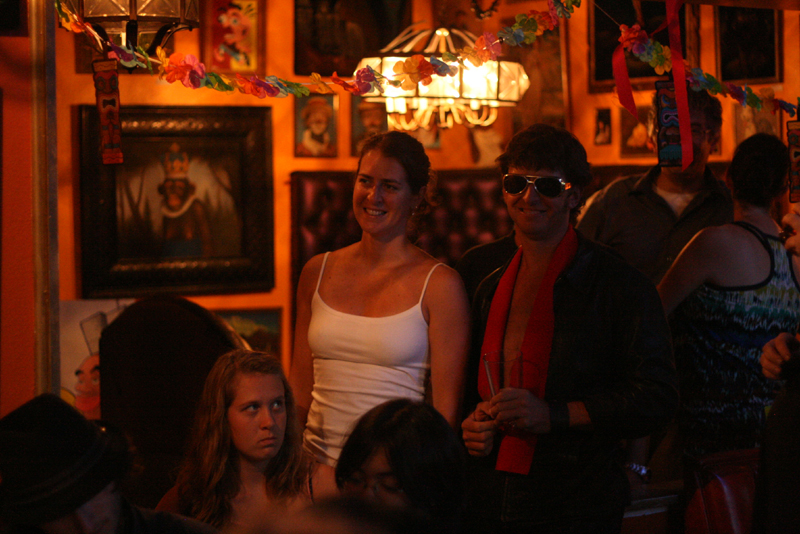 Fans of The King gathered last night at Cafe Racer and the