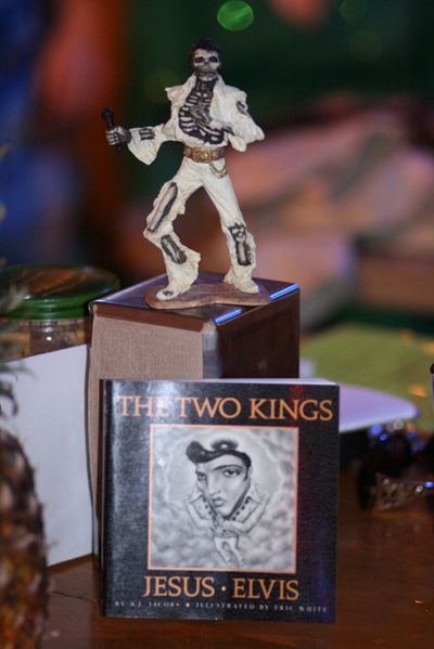 Fans of The King gathered last night at Cafe Racer and the