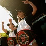 Every contest has to have hot chicks - even sandwich-eating contests.