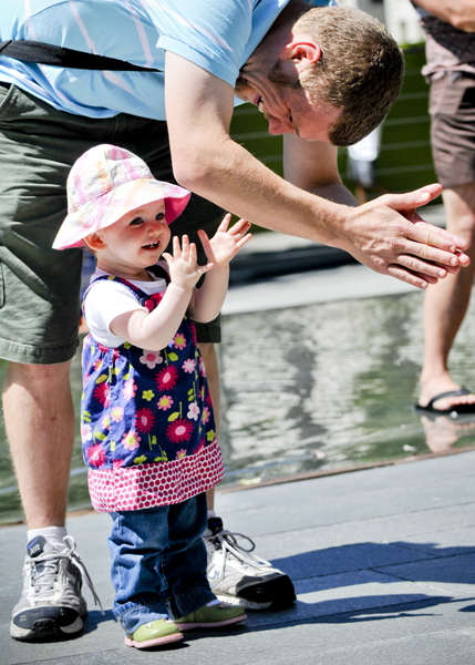 The Dusty 45s brought their full-throttle Americana to City Hall today for