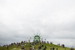 People gather at Gasworks Park during the Family 4th Picnic in Seattle, Wash., on Sunday, July 4, 2010. (Photo by Matthew Williams for The Seattle Weekly)