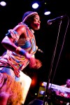 Last night Femi Kuti, son of Afrobeat legend Fela Kuti, lit up