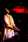 Last night Femi Kuti, son of Afrobeat legend Fela Kuti, lit up