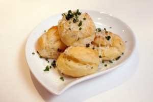 Gougeres (an amuse bouche).