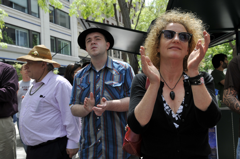 As part of the Out to Lunch concert series>/a>, music lovers of