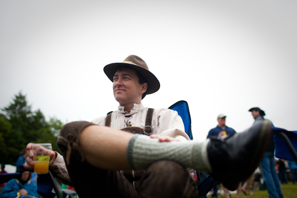 Brewers and beer enthusiasts converged on the 2010 Washington Brewers Festival held at Saint Edwards State Park on Saturday, June 20, 2010, in Kenmore, Wash.  (Photo by Matthew Williams for The Seattle Weekly)