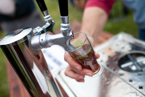 Brewers and beer enthusiasts converged on the 2010 Washington Brewers Festival held at Saint Edwards State Park on Saturday, June 20, 2010, in Kenmore, Wash.  (Photo by Matthew Williams for The Seattle Weekly)