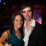 Seattle's Sexiest Blogger award winner Monica Guzman and her fiancee (sorry boys!)