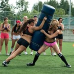 Representing Seattle in the Lingerie Football League (LFL), the Seattle Mist hosted