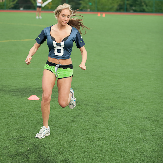Representing Seattle in the Lingerie Football League (LFL), the Seattle Mist hosted