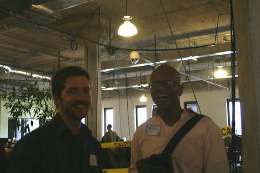 Last night super eco networking and good times group, Seattle Green Drinks,