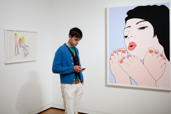 The galleries were open during the SAM Remix including the Andy Warhol exhibit, in Seattle, Wash., on Friday, June 4, 2010.  The event included the "Pop Culture Fashion" runway show, music with DJ Riz, and many more activities and performances.  (Photo by Matthew Williams for The Seattle Weekly)