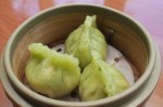 Steamed Spinach Dumpling.