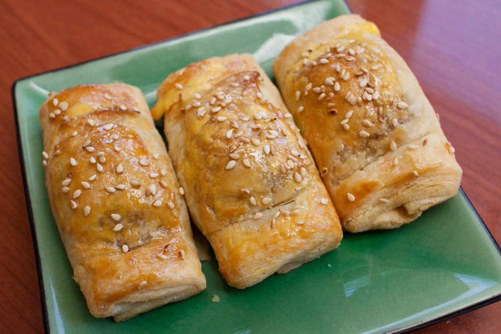 Baked Pork Pastries.