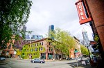 Modern Seattle peeks from behind its Pioneer roots.