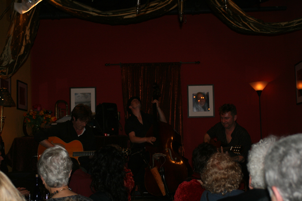 A internationally-loved gypsy band plays at Cafe Paloma after being grounded in Seattle by the Icelandic volcano.