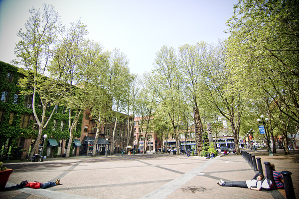 Occidental Park.