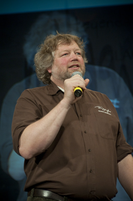 Voracious Chef Showdown emcee - Seattle culinary legend Tom Douglas.