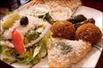 Mawadda's falafel plate.